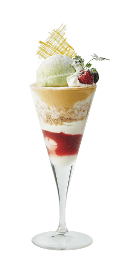 ピスタチオパフェ