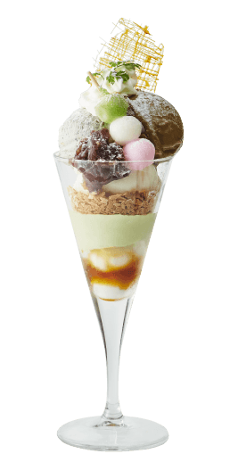 ほうじ茶パフェ